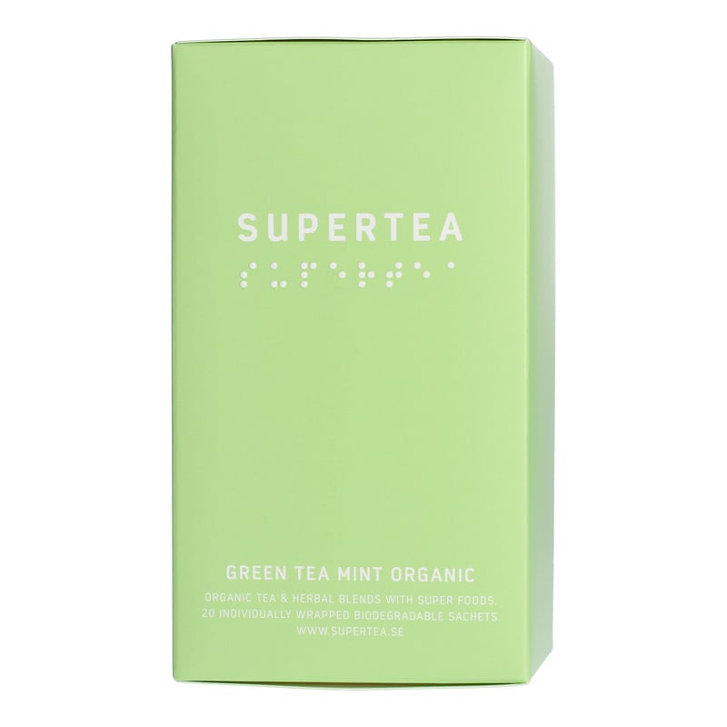 Teministeriet - Supertea Green Tea Mint Organic - 20 Tea Bags