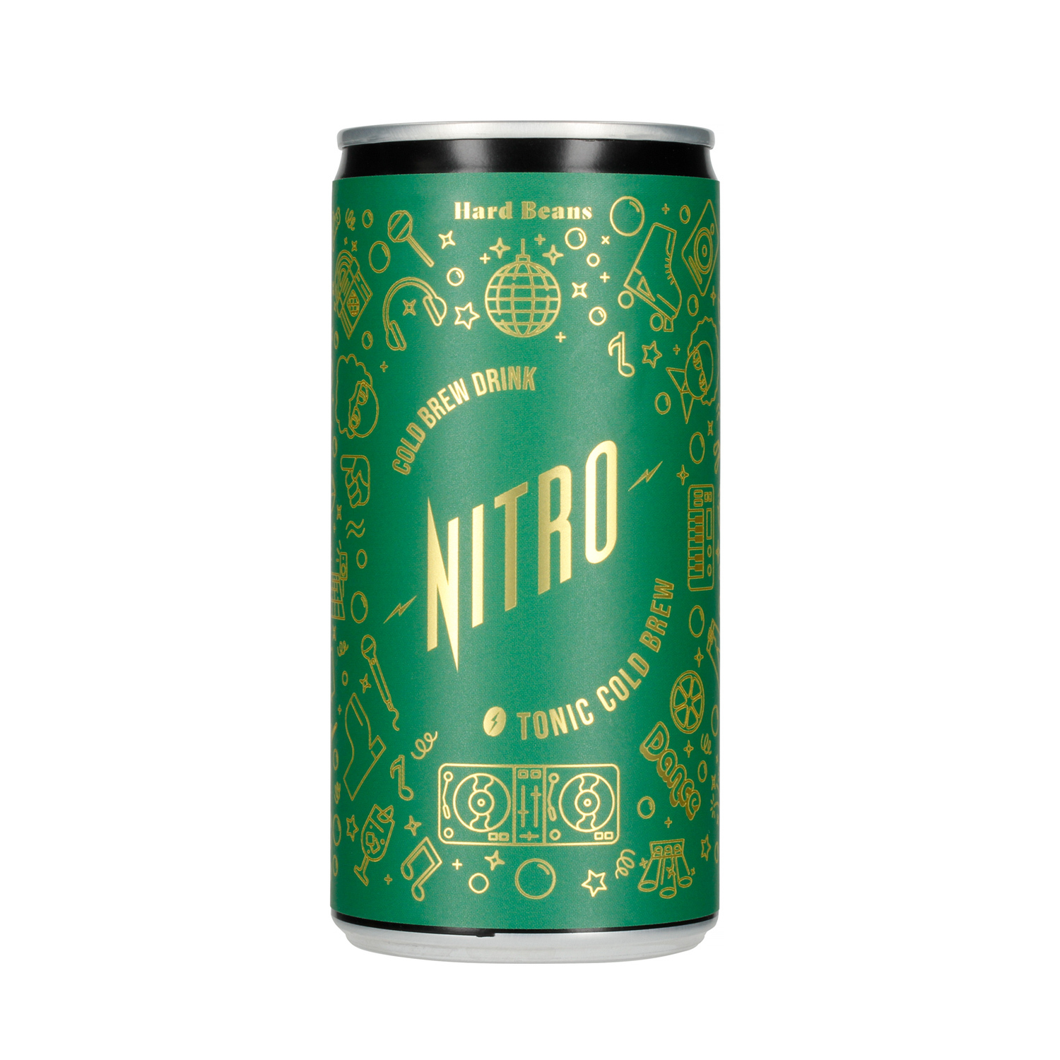 Hard Beans - Nitro Tonic Cold Brew Coffee 200 ml