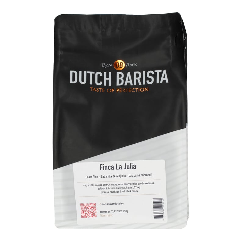 Dutch Barista - Kostaryka Finca La Julia Black Honey Filter 250g