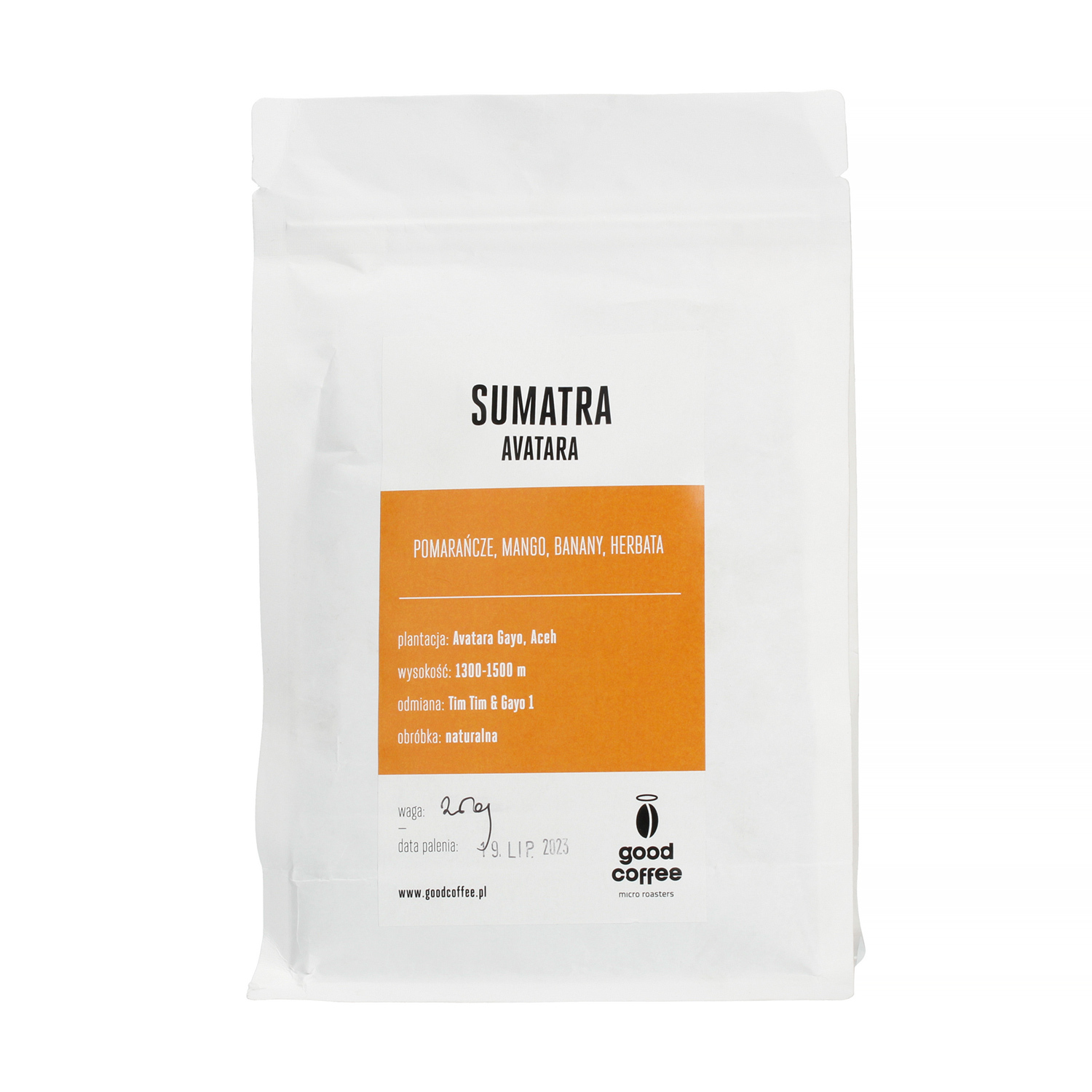 Good Coffee - Indonezja Sumatra Avatara Natural Filter 250g