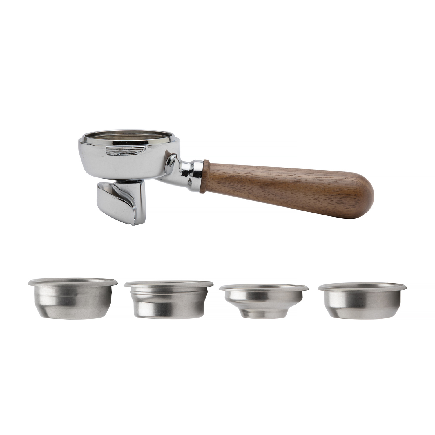 Lelit - PLA582W 58mm 2-ways Portafilter with Wooden Handle