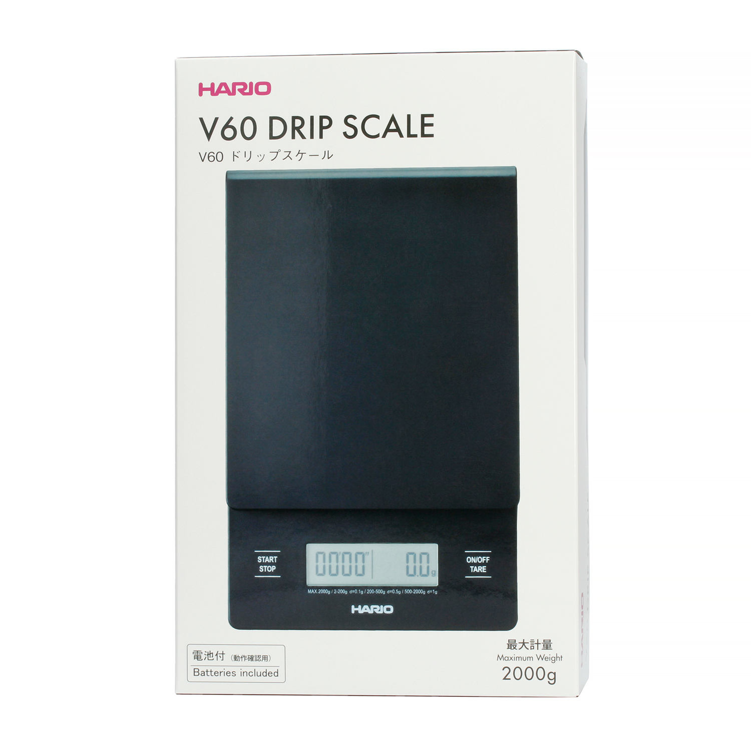 Hario V60 Drip Scale - Scale for Alternative Brewing Methods