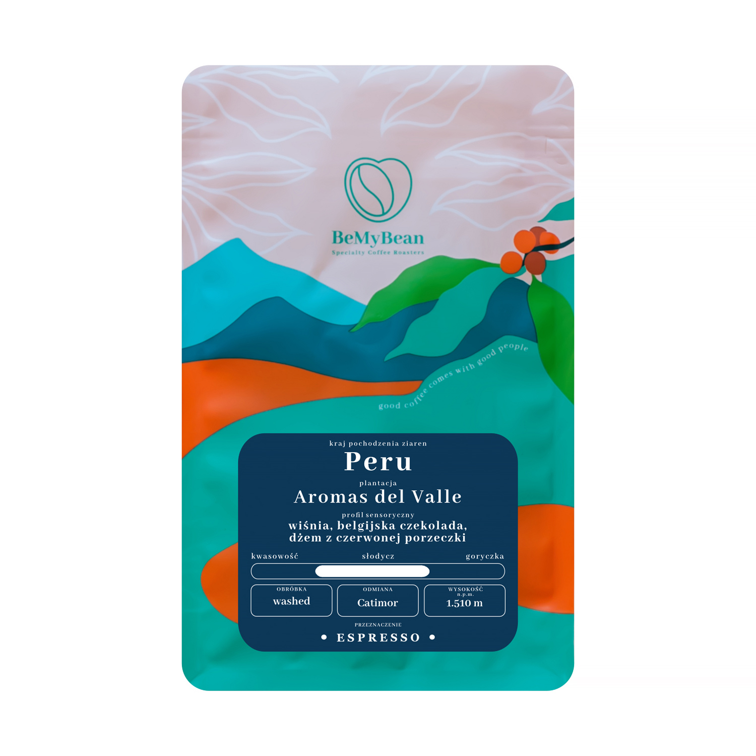 BeMyBean - Peru Aromas del Valle Washed Espresso 250g