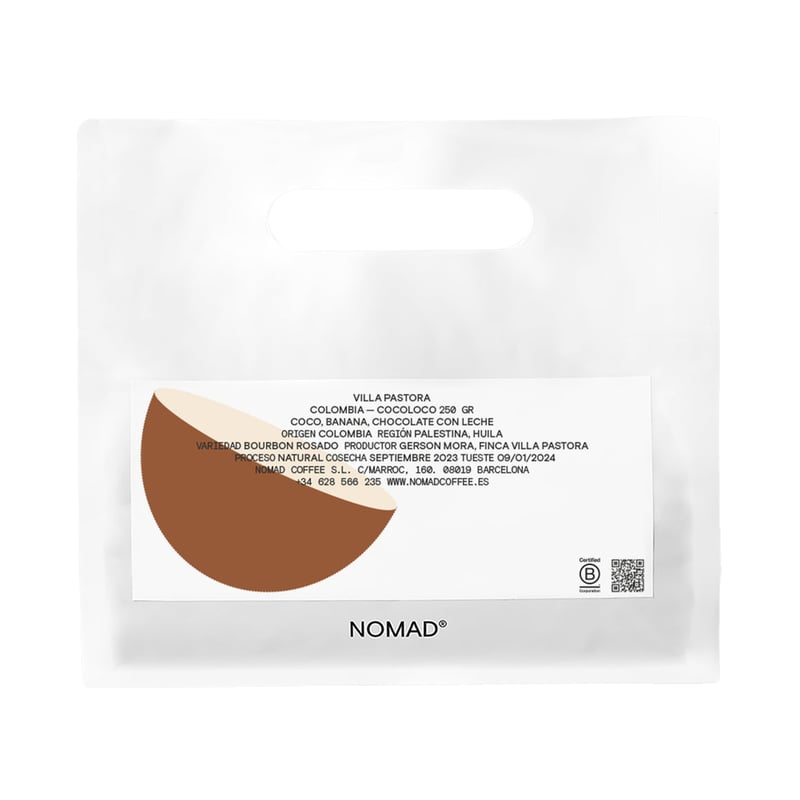 Nomad Coffee - Kolumbia Cocoloco Natural Filter 250g