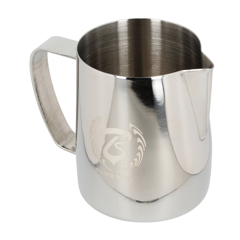 Barista Space - 350 ml Polished Silver Milk Jug