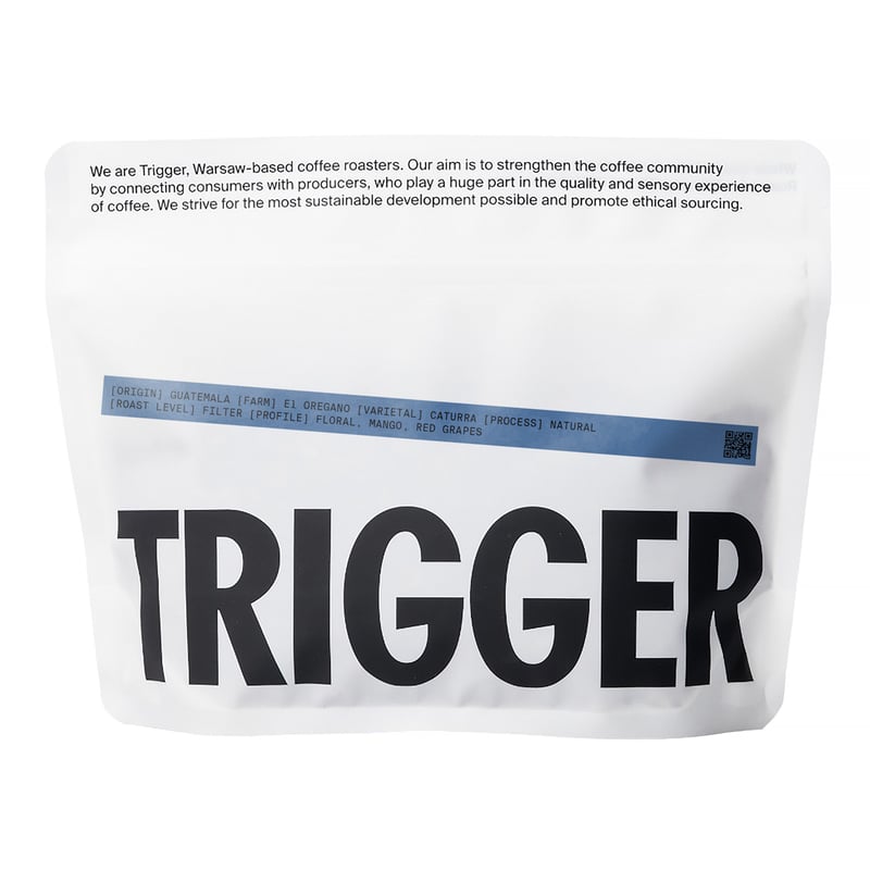 Trigger - Guatemala El Oregano Natural Filter 250g (outlet)