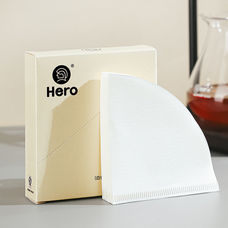 zeroHero - filtry papierowe białe - V01 - 100 Sztuk