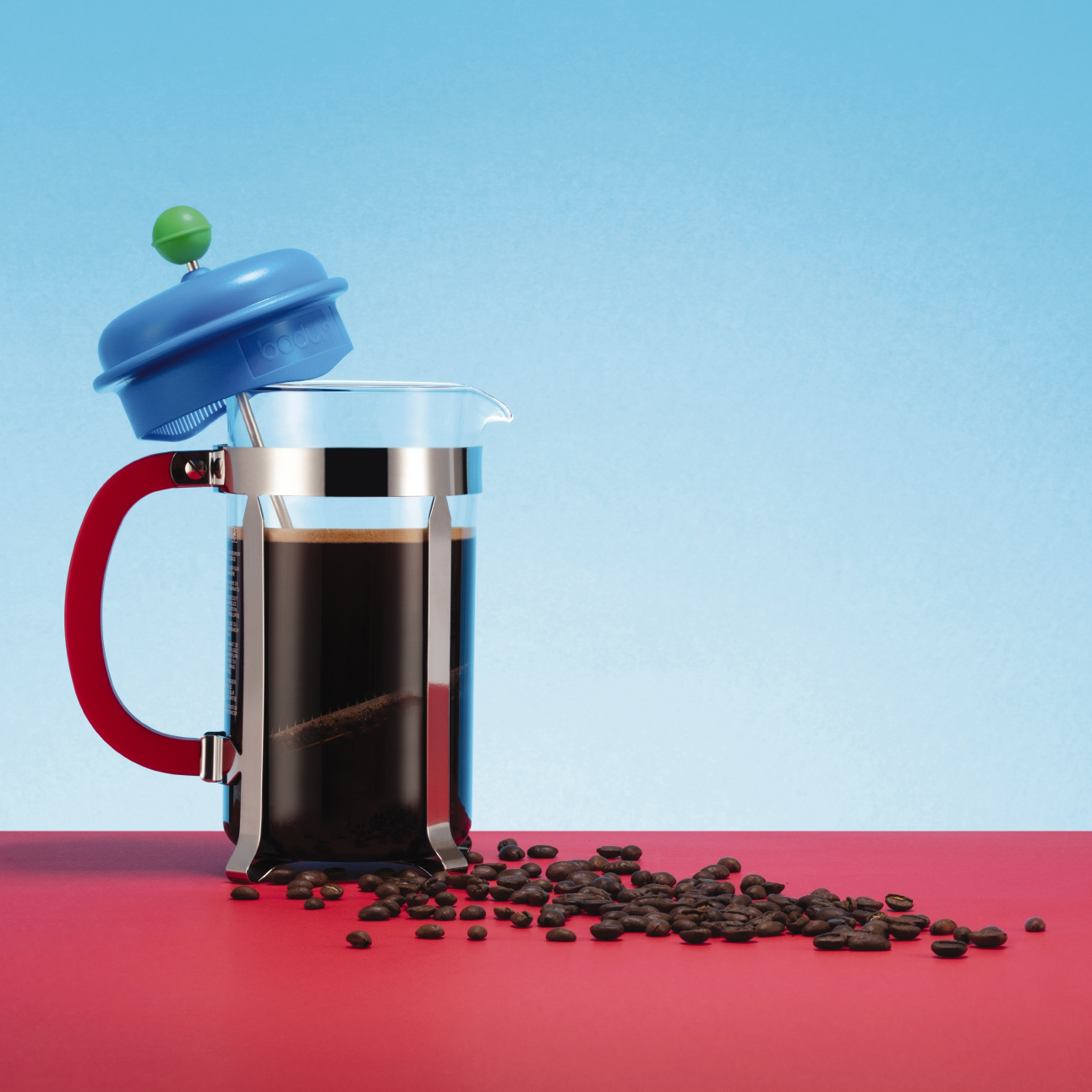 Bodum - French press Caffettiera Granatowy 1l