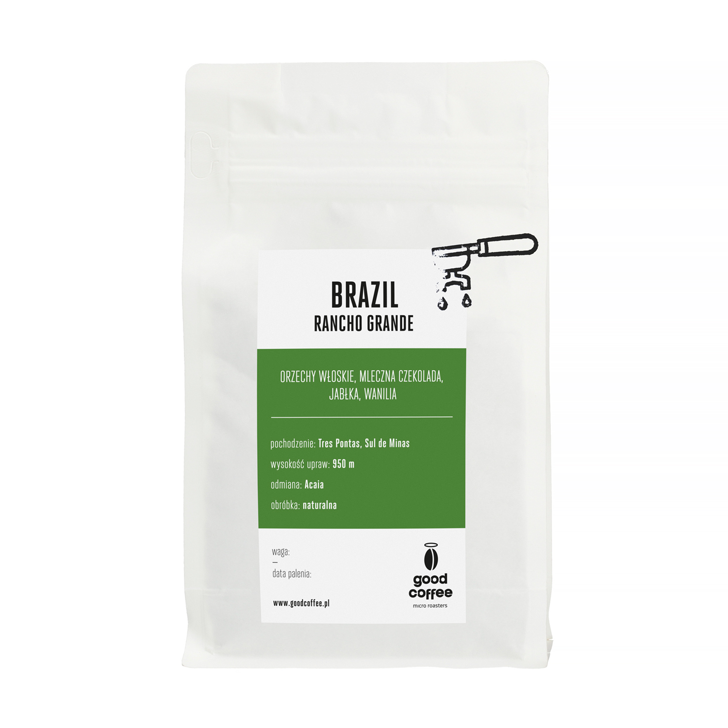 Good Coffee - Brazil Rancho Grande Natural Espresso 250 g