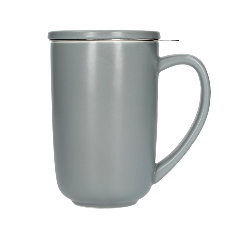 Mount Everest Tea cup Taya - Grey cup with an infuser 400ml