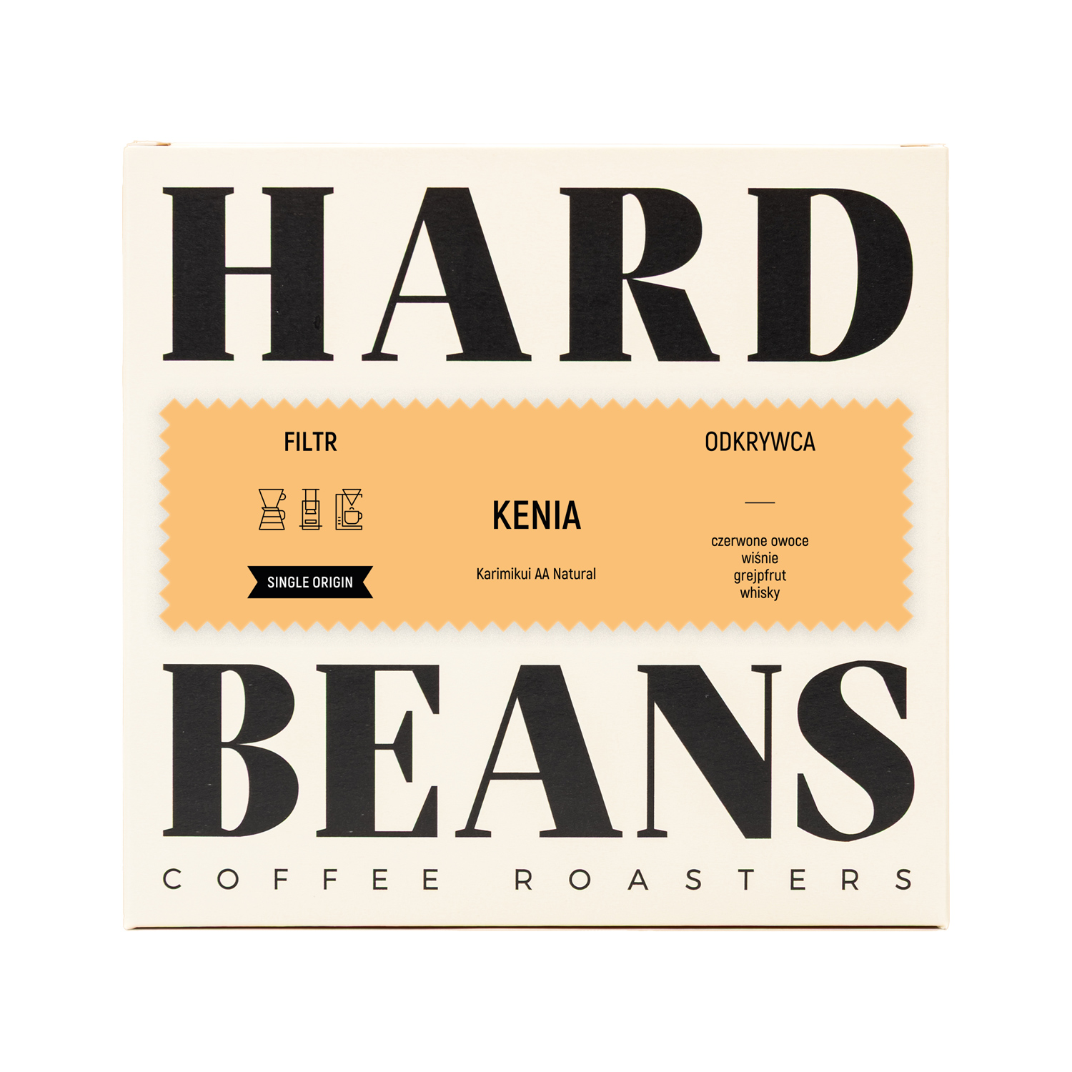 Hard Beans - Kenya Karimikui AA Top Natural Filter 250 g