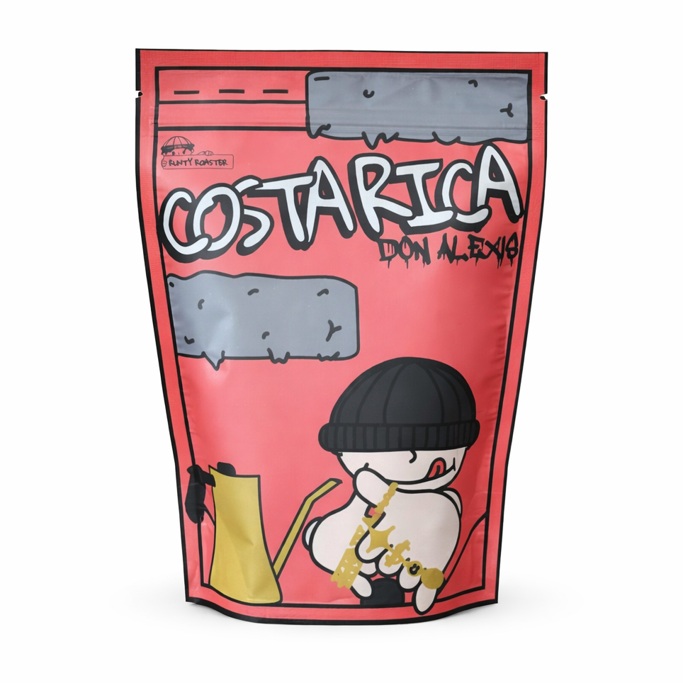 Runty Roaster - kawa ziarnista Kostaryka Don Alexis Pb Natural Filter 250 g