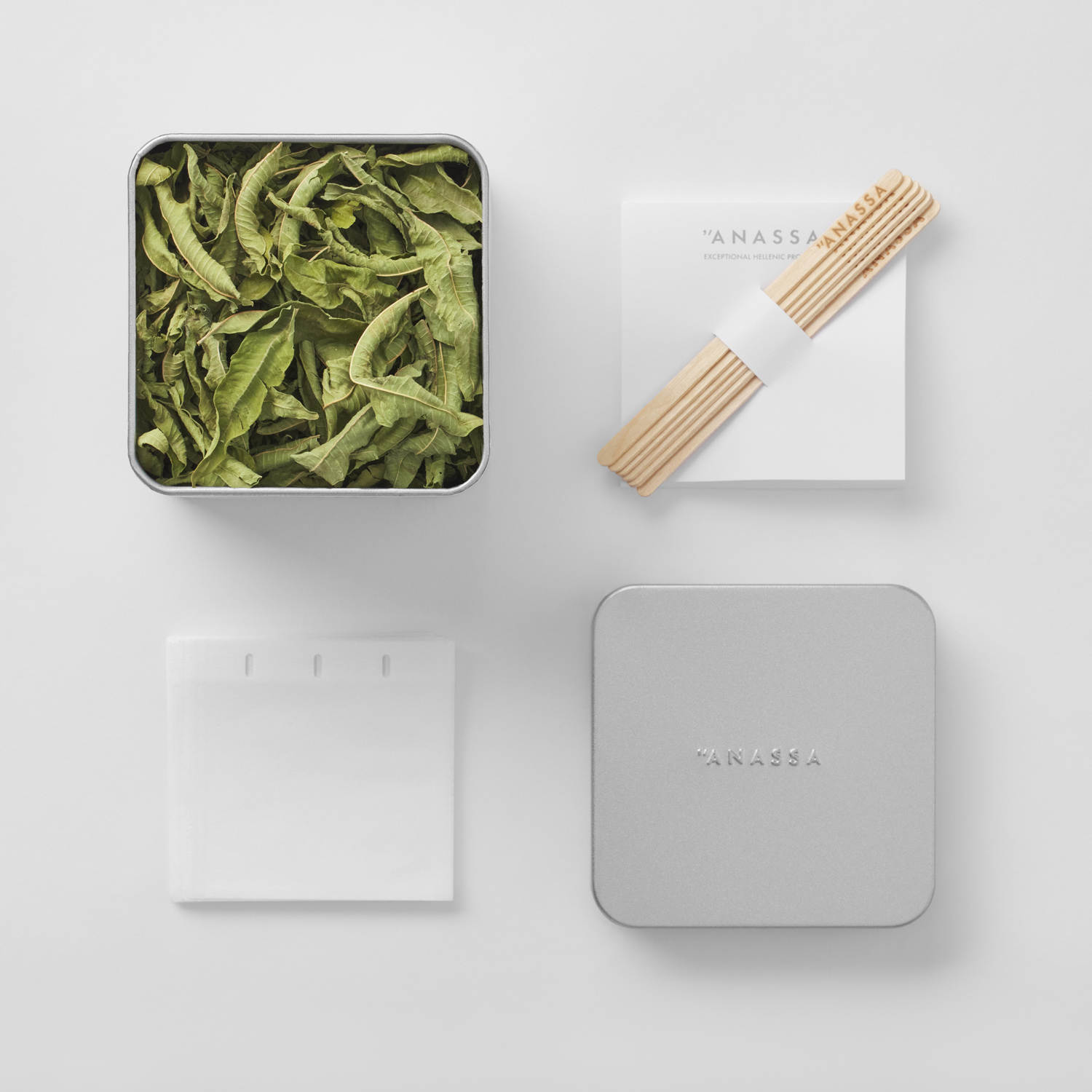Anassa - Organic Lemon Verbena - Tin Box 15 g