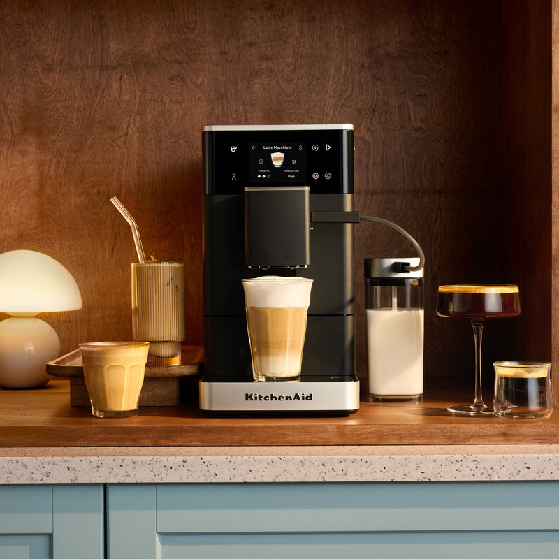 KitchenAid - Automatic Espresso Machine KF4 matte black