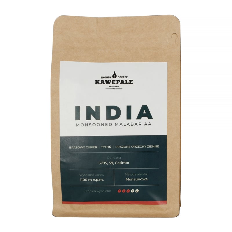 KawePale - Indie Monsooned Malabar AA Espresso 250g