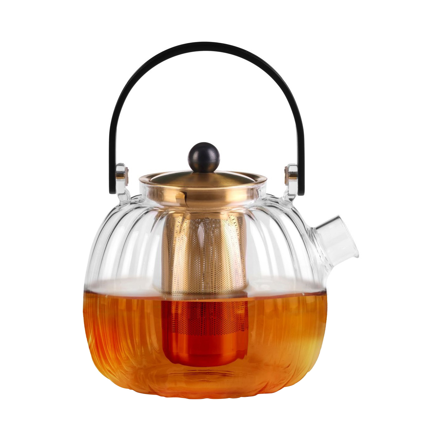 Vialli Design - Zaparzacz do herbaty VOLARE 1000 ml złoty 