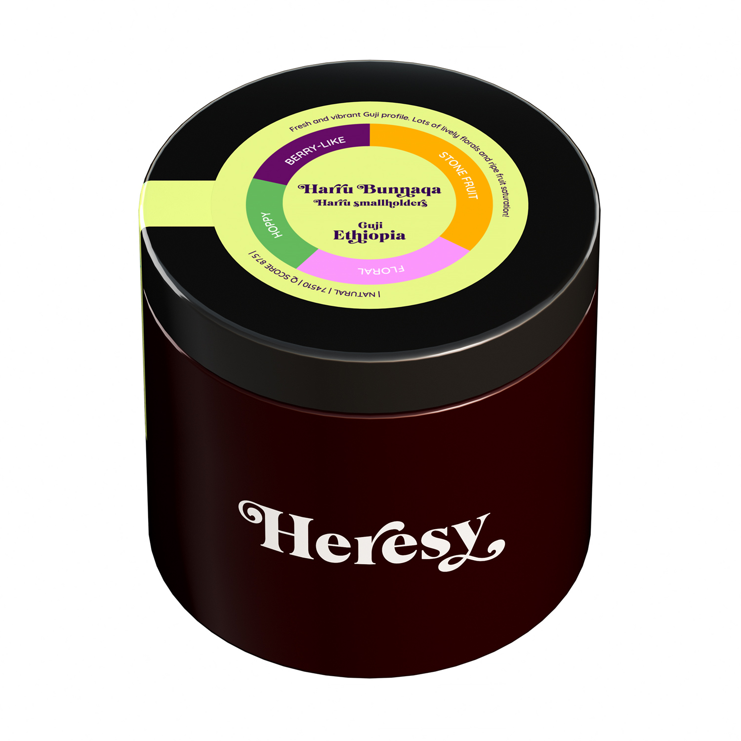 Heresy  - Etiopia Guji Harru Bunnaqa Natural Filter 252 g Heresy  - Etiopia Guji Harru Bunnaqa Natural Filter 252 g