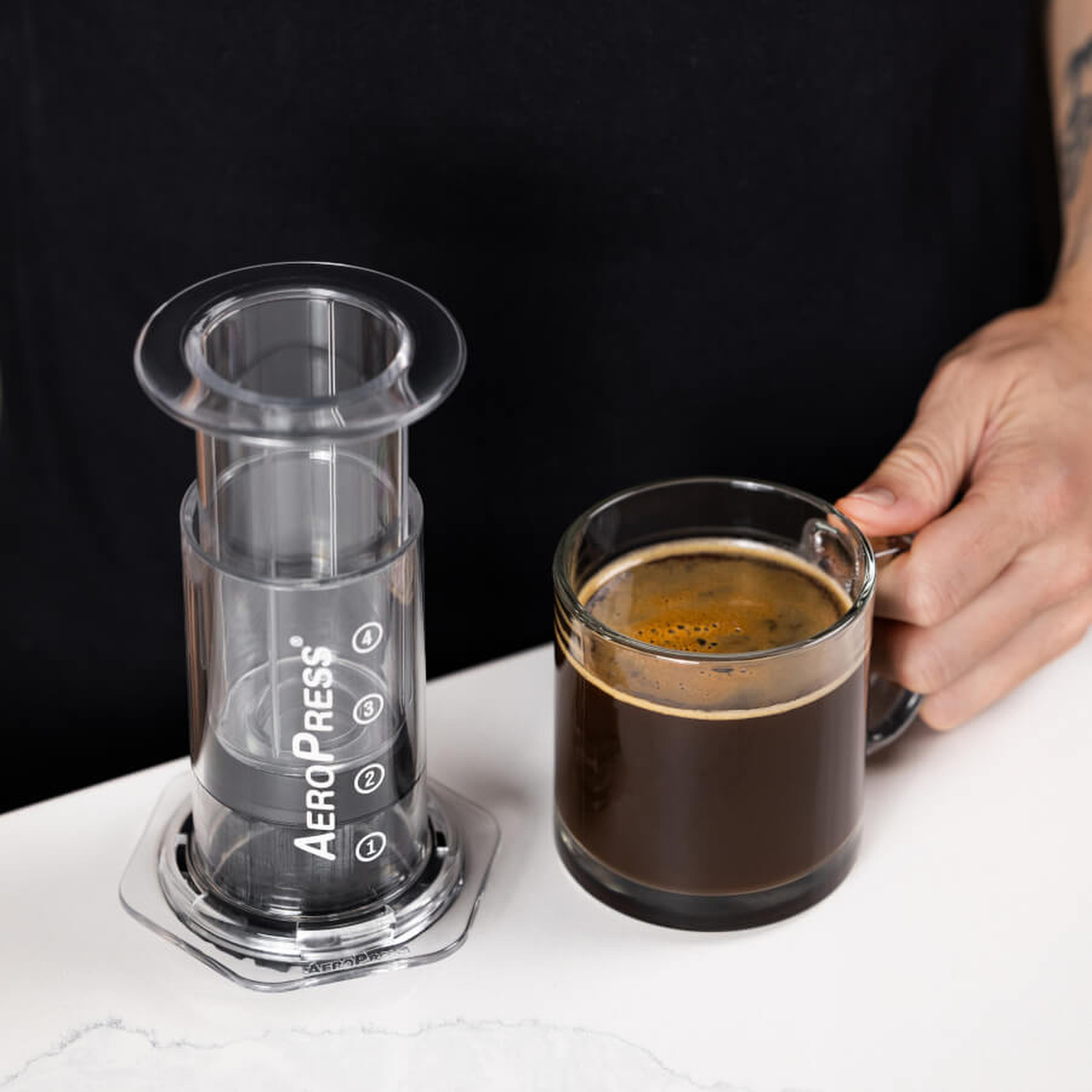 AeroPress Clear - Zaparzacz do kawy