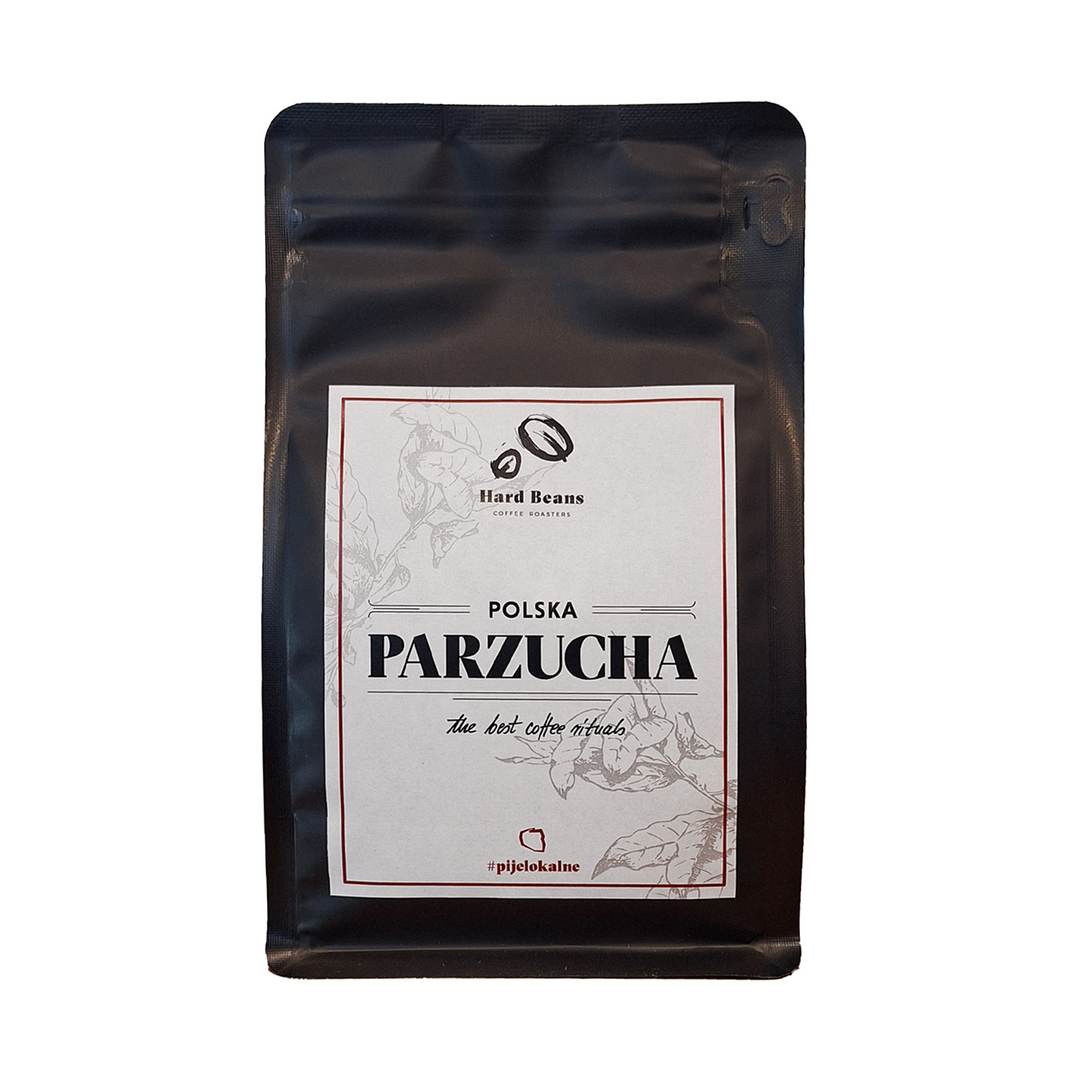 Hard Beans Polska Parzucha 250g, kawa ziarnista