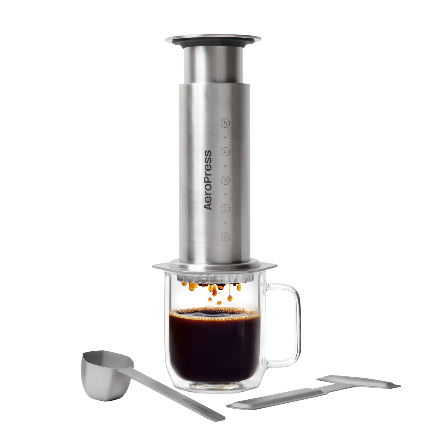 Aeropress - Zaparzacz do kawy Steel 