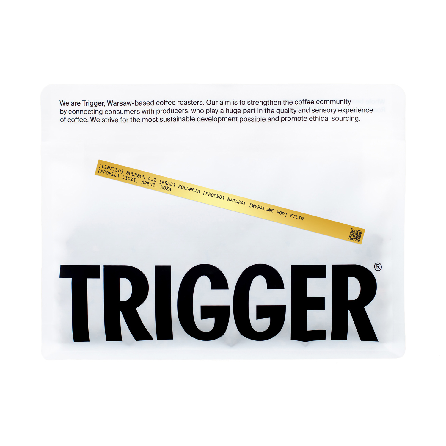 Trigger - Limited Colombia Bourbon Aji Washed Anaerobic Filter 250 g