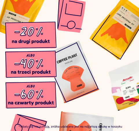 Kawy z rabatem do 60%