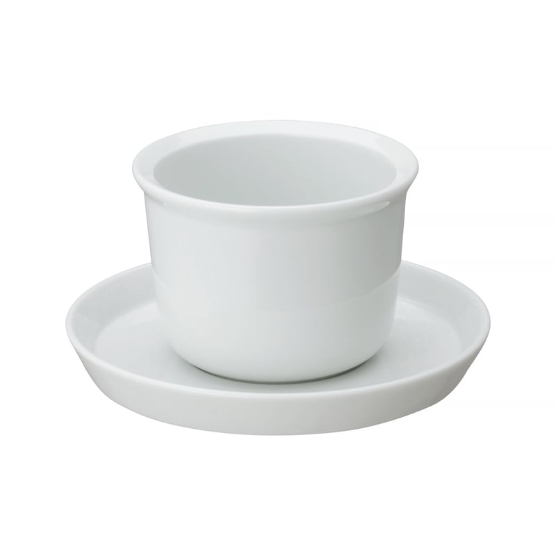 KINTO - LEAVES TO TEA Cup & Saucer White160ml