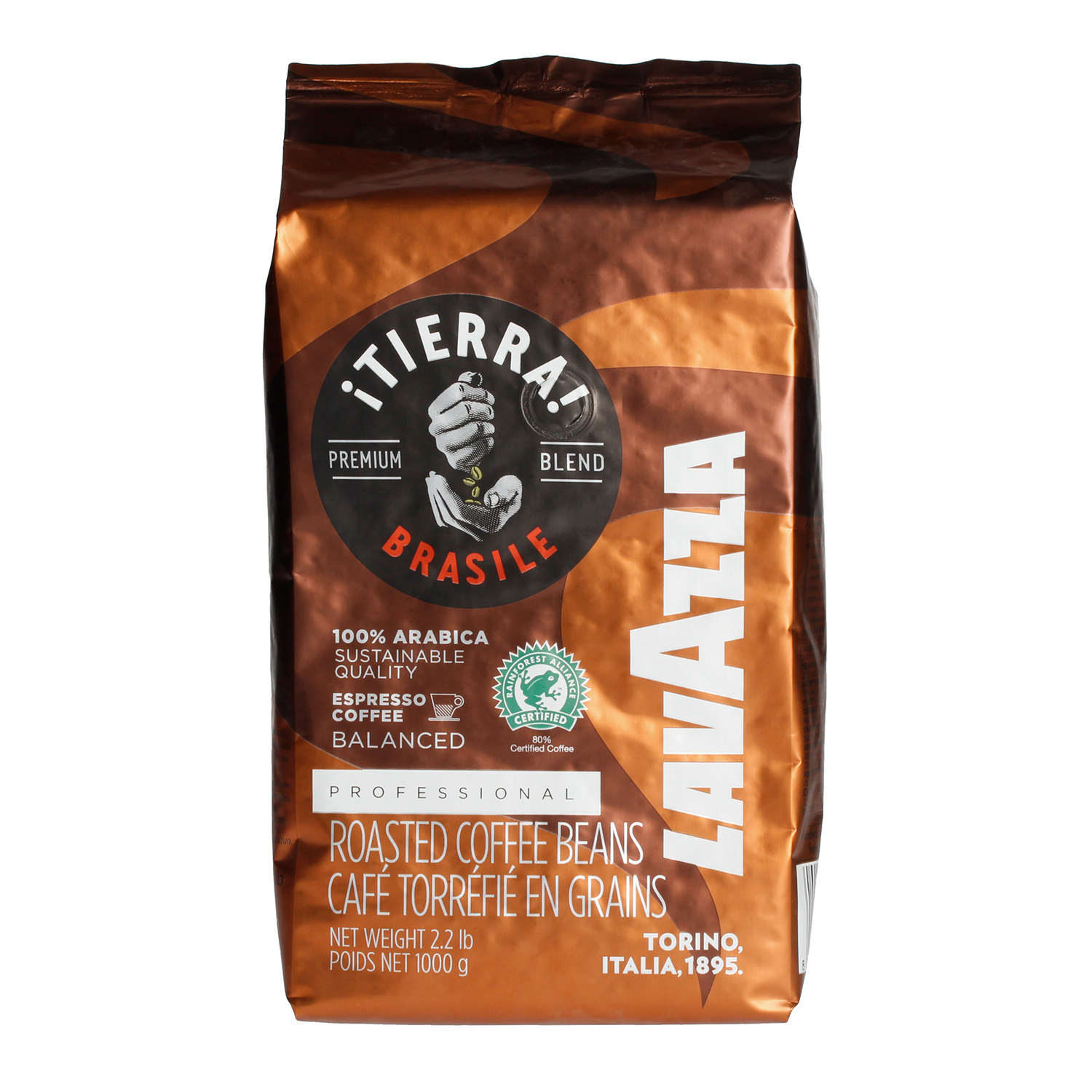 Lavazza Tierra Brasile - 100% Arabica 1kg