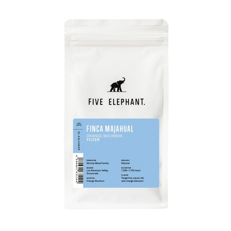 Five Elephant - El Salvador Finca Majahual Natural Filter 250g