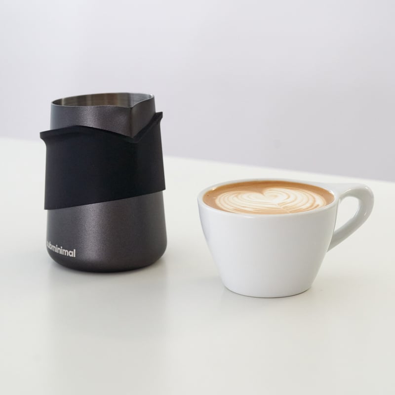 Subminimal - FlowTip Handleless Milk Jug Black 450ml