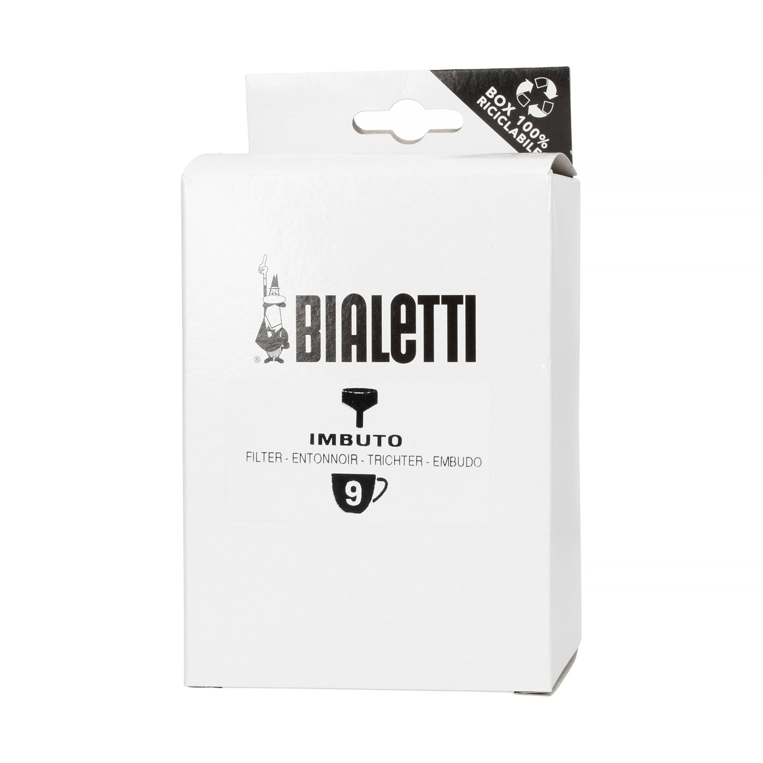 Bialetti Spare funnel for aluminium espresso makers 9tz