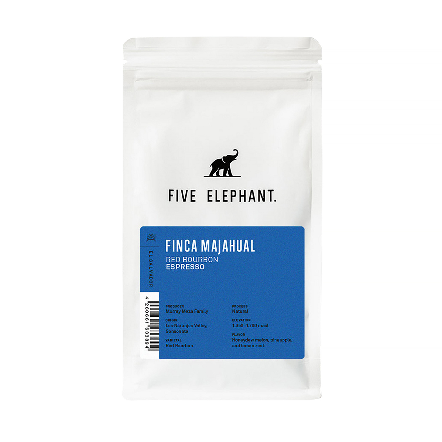 Five Elephant - El Salvador Finca Majahual Natural Espresso 250g