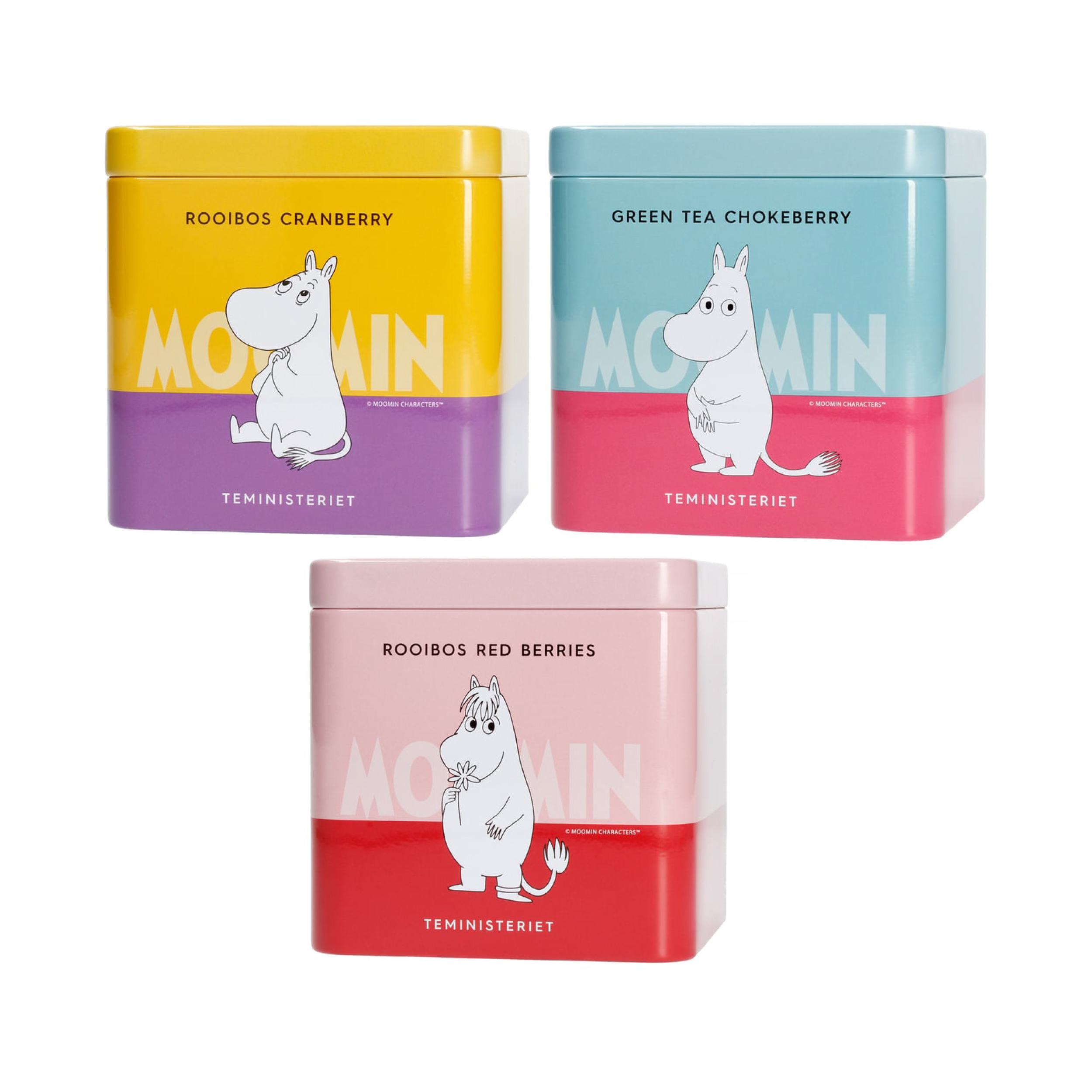 Teministeriet - Moomin Green Tea Chokeberry - Loose Tea 100g