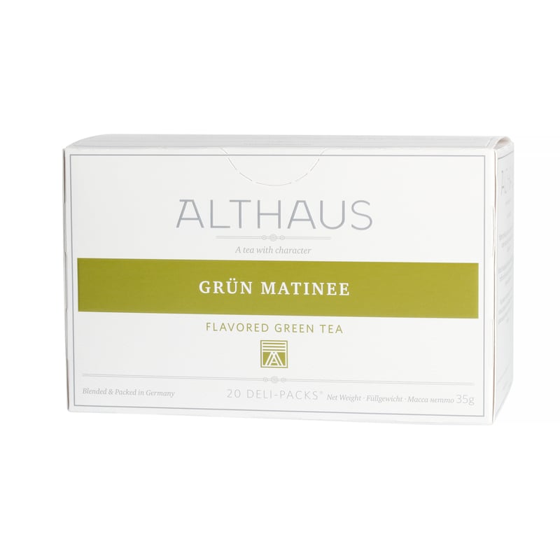 Althaus - Grun Matinee Deli Pack - Herbata 20 saszetek