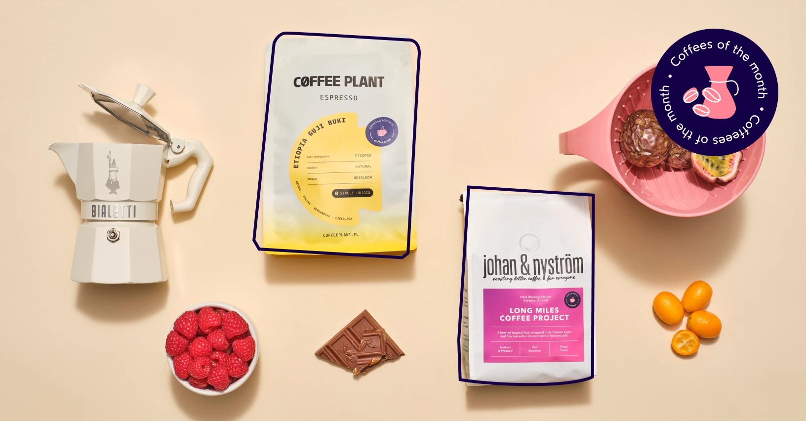 COFFEES OF THE MONTH
