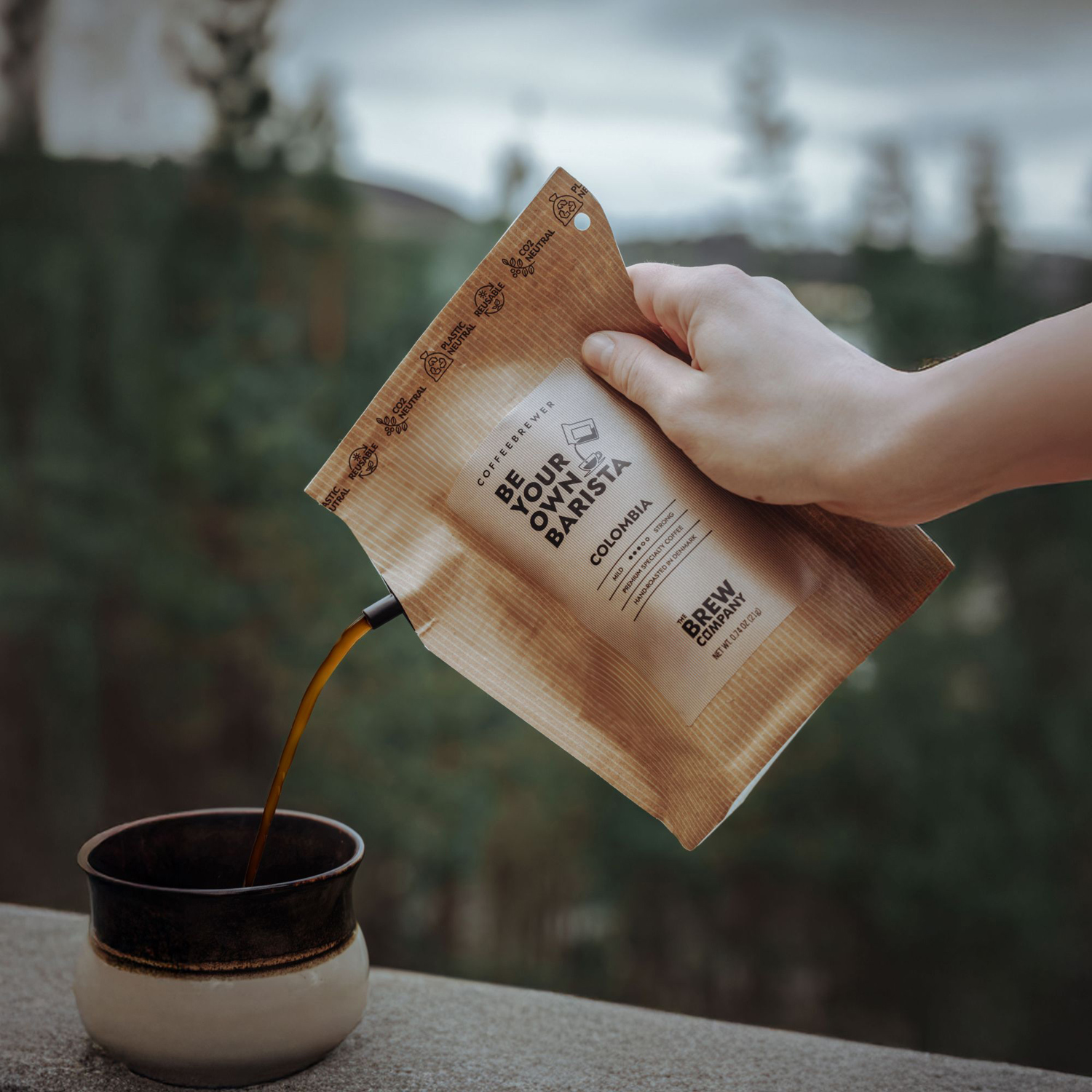 The Brew Company - kawa w saszetce Kolumbia Coffeebrewer - 1 saszetka 21g