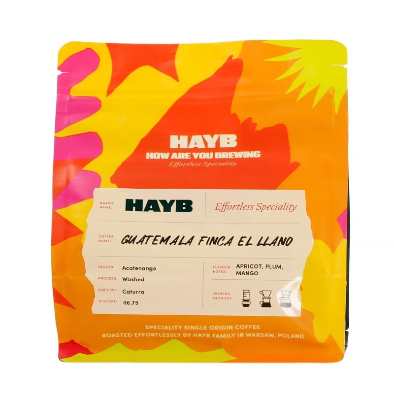 HAYB - Gwatemala El Llano Washed Filter 250g
