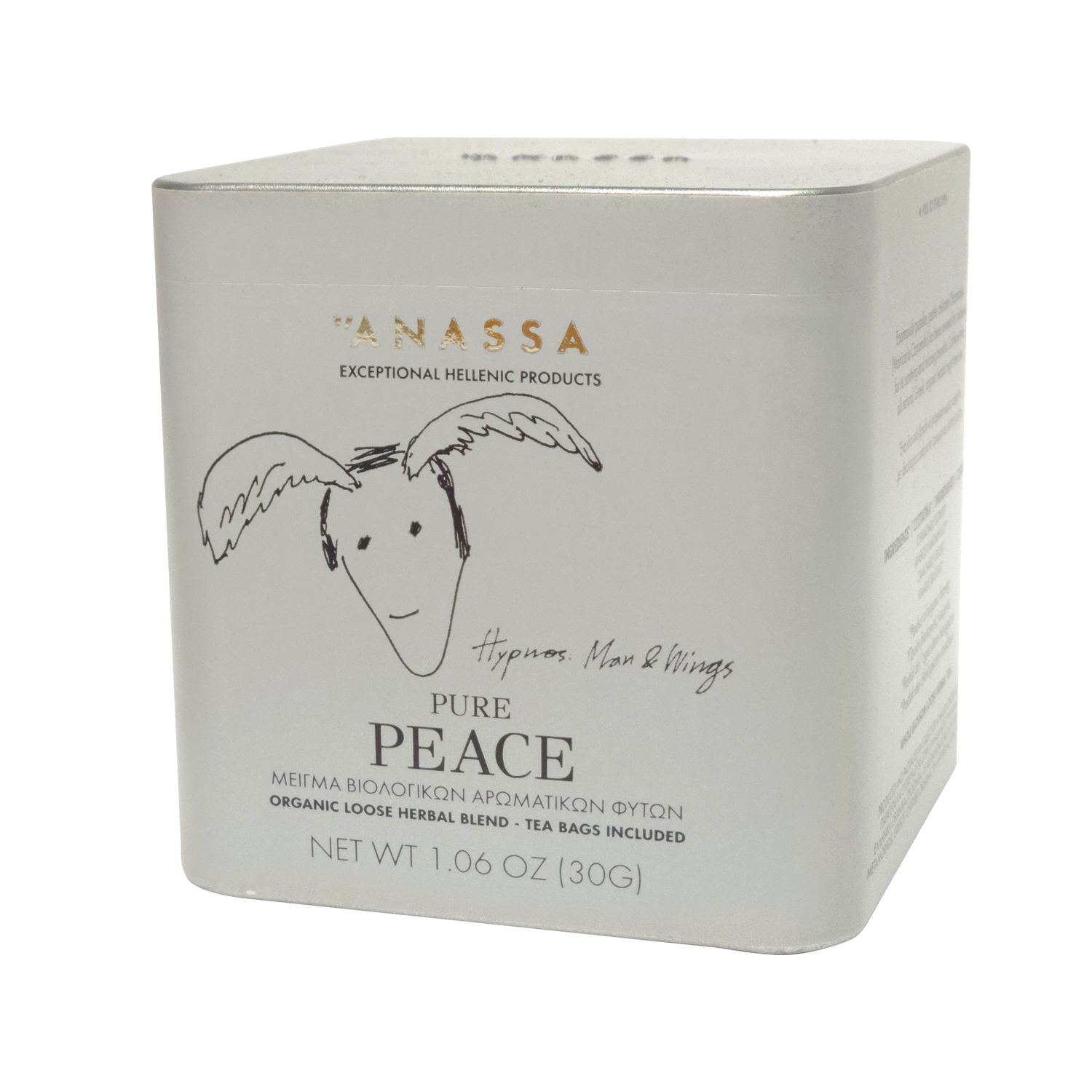 Anassa - herbatka ziołowa sypana Pure Peace - Puszka 30 g