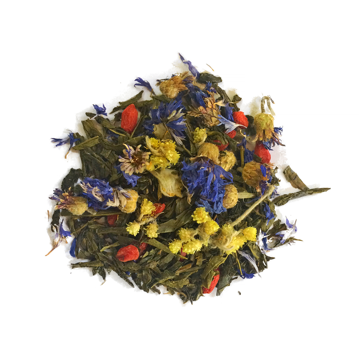 Long Man Tea - Sencha Goji - Herbata sypana - Puszka 120g