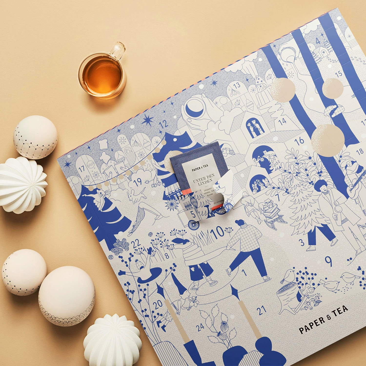 Paper & Tea Winter 2025 - Kalendarz adwentowy