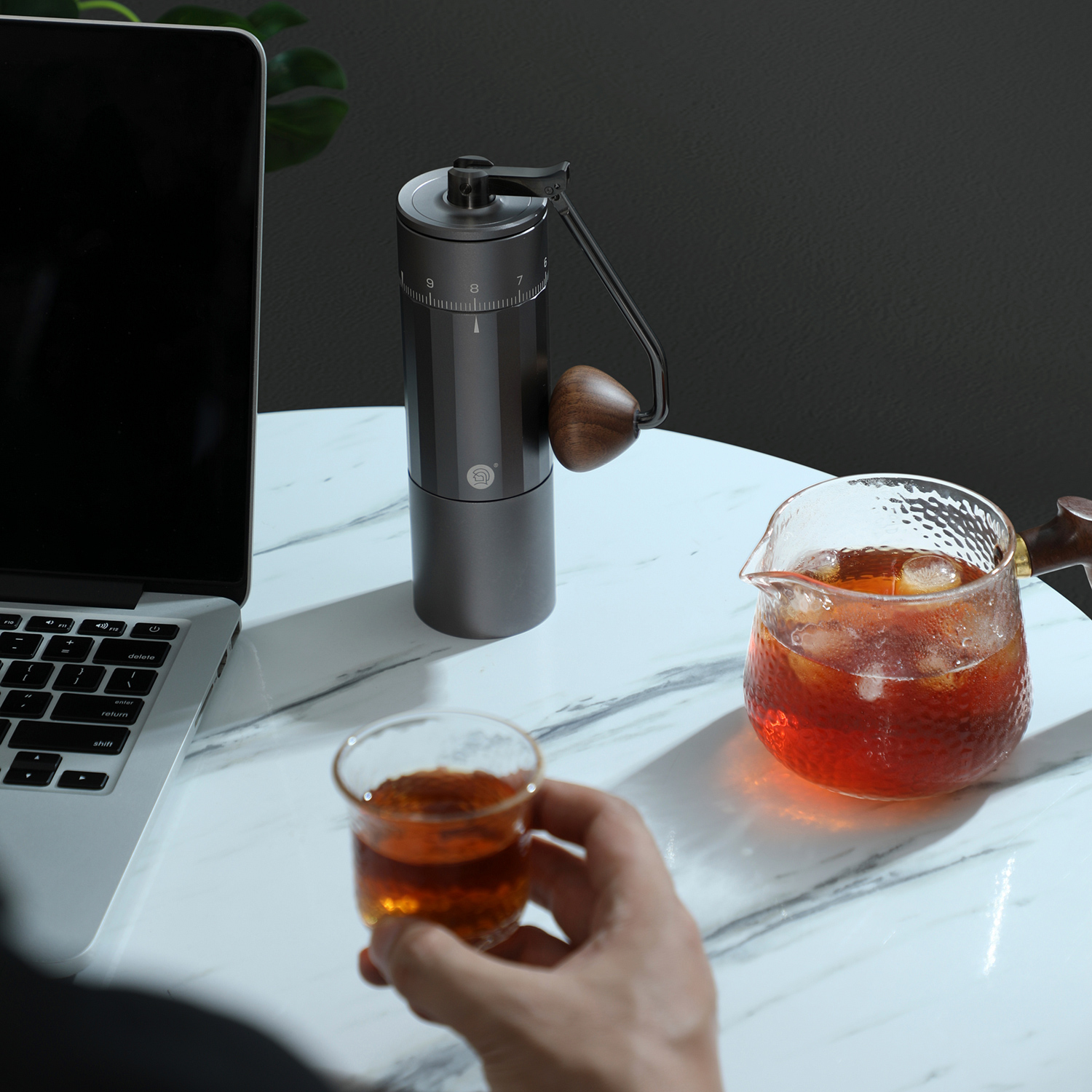 zeroHero - Z5 X-Fold - Młynek ręczny - Szary