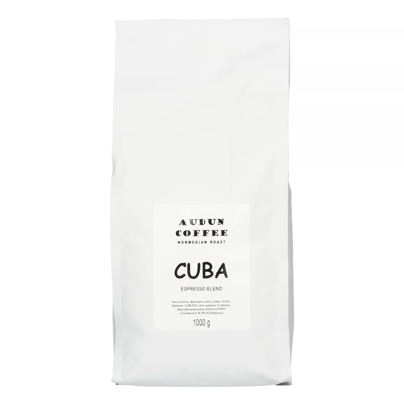 Audun Coffee - Cuba Espresso Blend 1kg