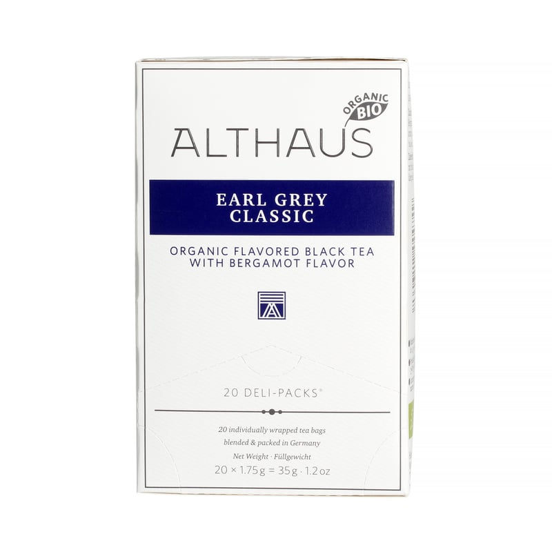 Althaus -Earl Grey Classic Deli Pack - 20 Tea Bags