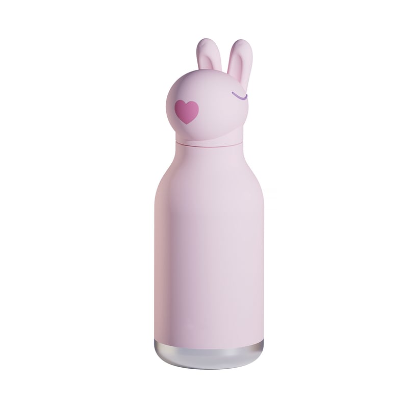 Asobu - Bestie Bunny - 460 ml Insulated Bottle with Straw