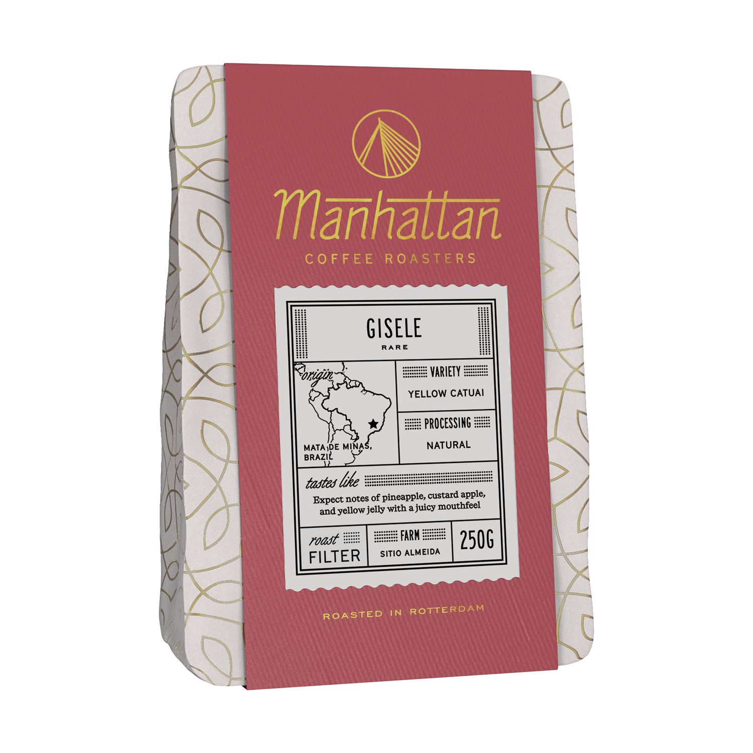 Manhattan Coffee Roasters - Brazylia Gisele Almeida Pulped Natural Filter 250g