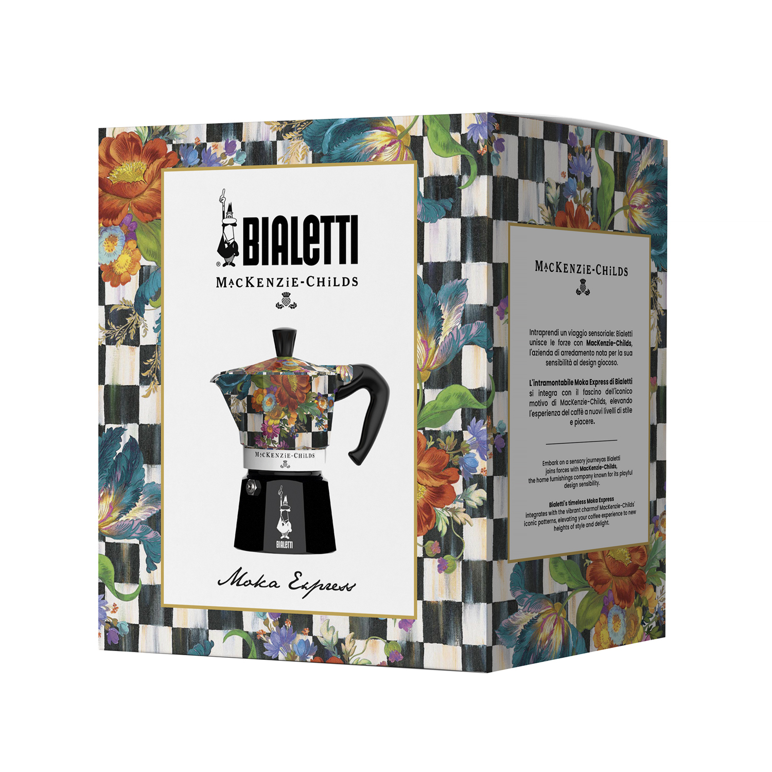 Bialetti - kawiarka Moka Express MacKenzie 3tz Bialetti - kawiarka Moka Express MacKenzie 3tz