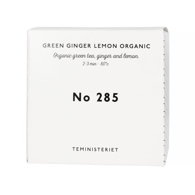 Teministeriet - 285 Green Ginger Lemon Organic - Herbata Sypana 100g