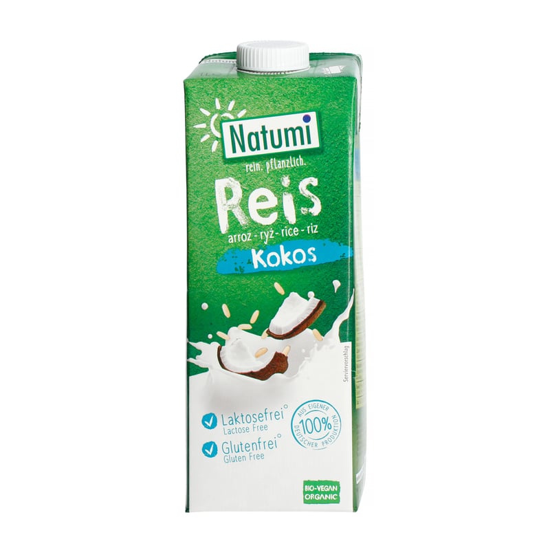 Natumi - Rice-Coconut Unsweetened Glutenfree Drink 1L