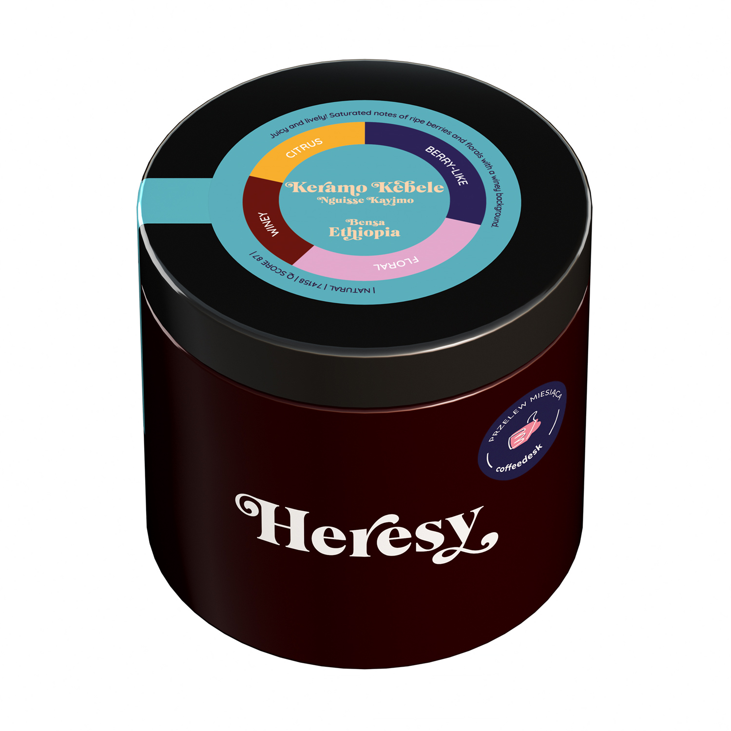 Heresy - Ethiopia Bensa Keramo Kebele Natural Filter 252 g