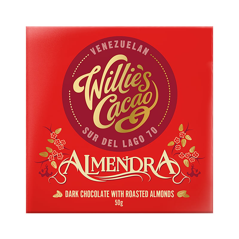 Willie's Cacao - Czekolada - Almendra Dark 50g